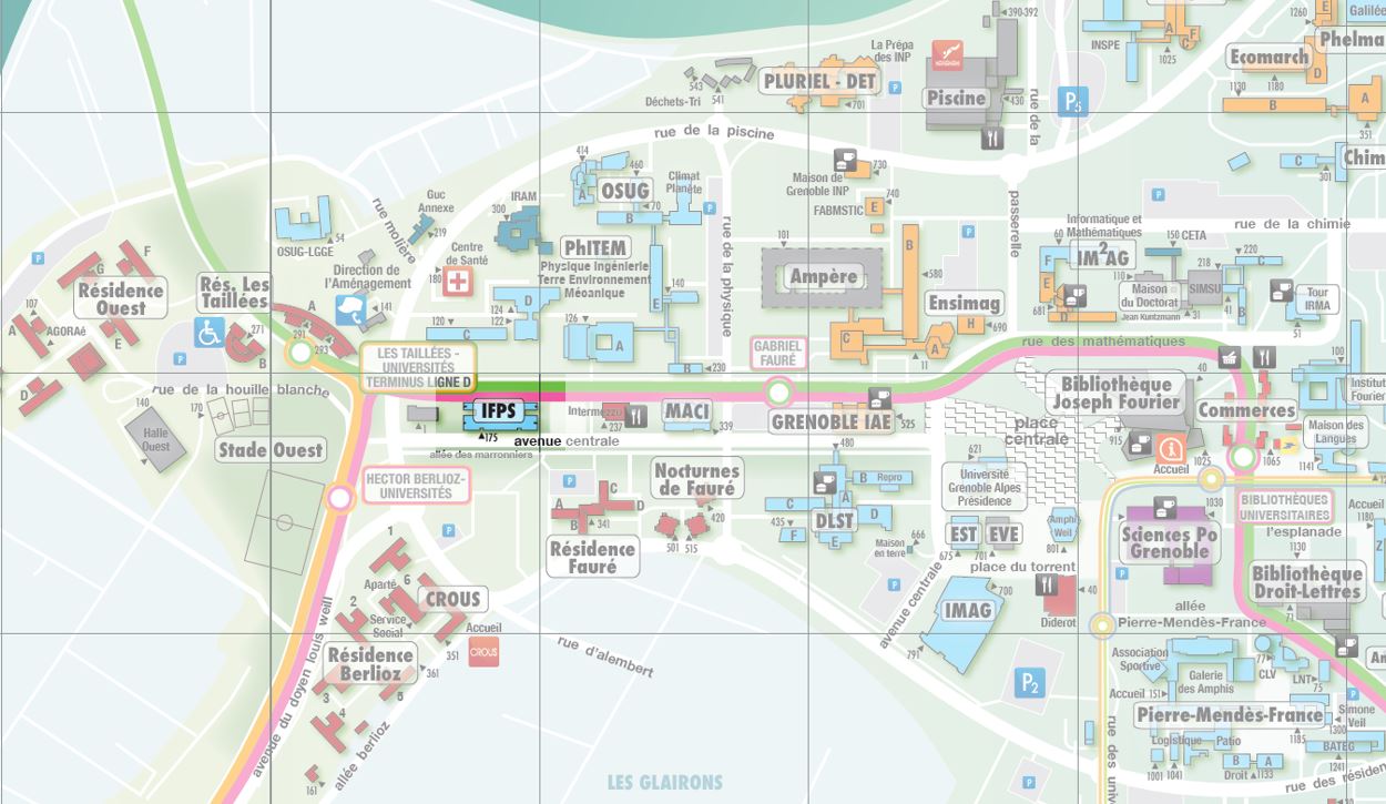 Plan D'accès - Ecocampus #5 - 23 Et 24 Mars 2023 - Université Grenoble ...